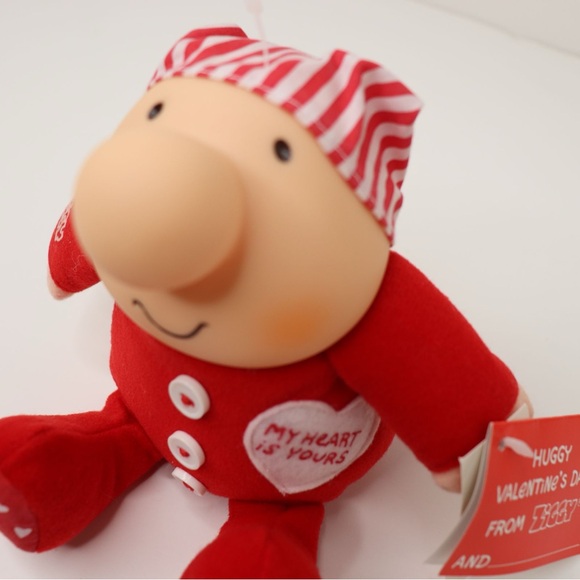 Vintage 90’s Ziggy 1990 Valentines Day Doll My Heart is Yours Wearing Red PJs - Picture 5 of 7